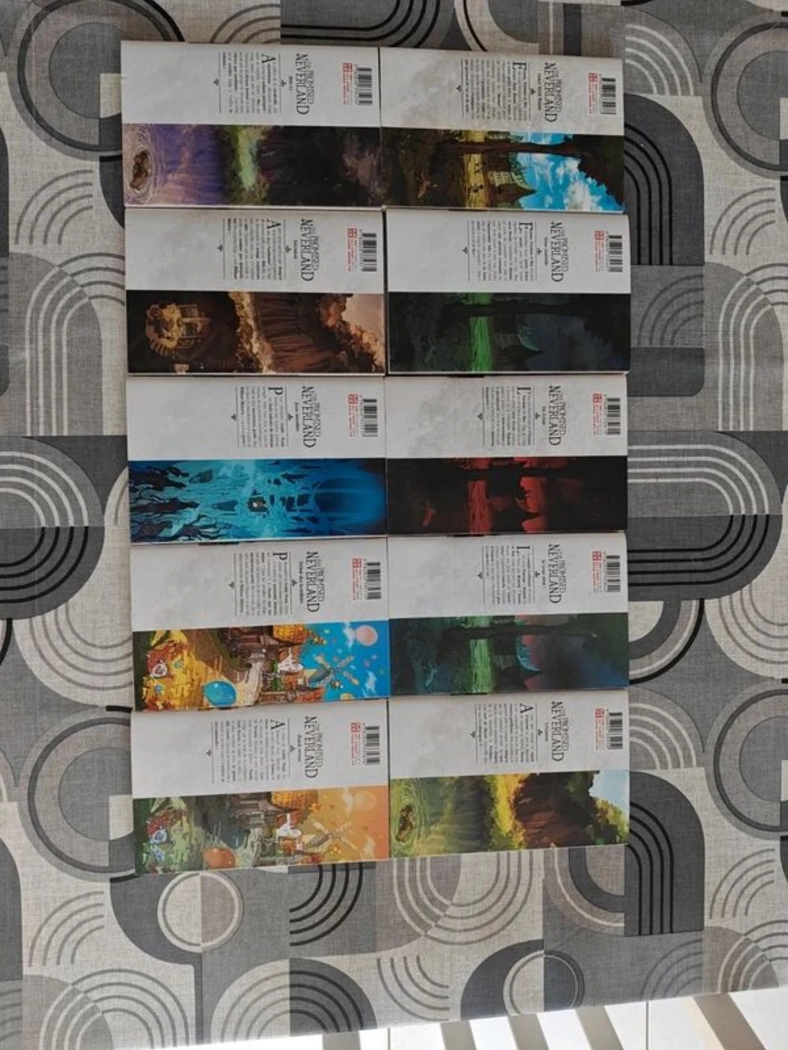 Lot The Promised Neverland 10 Volumes – photo 7